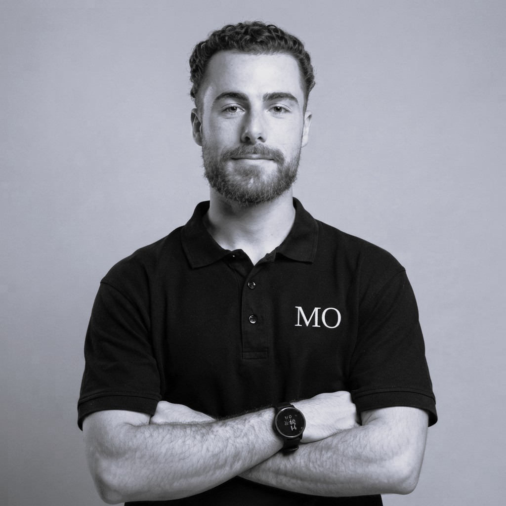 Miguel Olleros trabajando